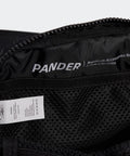 Interior of Everywhere Two Way Zipper Fanny Pack Nylon Waist Bag For Women with mesh pocket and brand label visible