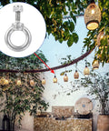 Heavy Duty Pro Grade Eye Bolts M4 Lifting Eye Nuts Kit With Ring Eye Bolts Flat Washers Nuts And Lock Washers For A Secure Connection Compact And Easy To Carry Lifting Kit stainless steel eye bolt for hanging outdoor lights