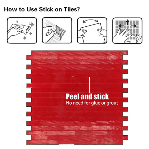 Instructions for using Peel And Stick Marble Backsplash Tile 10 Sheets In Marble Stone Beige With Vintage Golden Stripes Self Adhesive Wall Tile