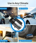 Heavy Duty Tesla To J1772 Charging Adapter Providing No Fuss Electric Car Power Up To 80 Amps 250 Volts AC with waterproof design.