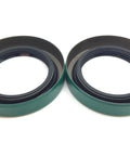 Trailer Axle Hub Wheel Grease Seal Kit Double Lip For 3500 Lb Axles EZ Lube Compatible 1.719 Inch Inner Diameter 2.565