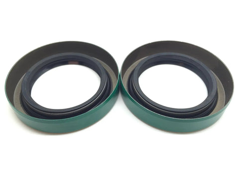 Trailer Axle Hub Wheel Grease Seal Kit Double Lip For 3500 Lb Axles EZ Lube Compatible 1.719 Inch Inner Diameter 2.565