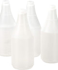 Built Tough Chemical Resistant Spray Bottles 24 Oz Four Pack with clear measurement scales and leakproof design.
