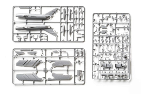 MiG-17F Fresco World War II Airplane Model Kit plastic parts on sprues, unassembled 1 to 72 scale, skill level two