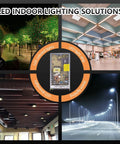 LED Indoor Lighting Solutions featuring Compact 200 Watt Switching Power Supply 12V 17 Amps Enclosed Metal Case.