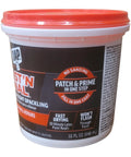 Fast N Final Ready To Use White Lightweight Spackling Compound 1 Qt container with orange lid, side view
