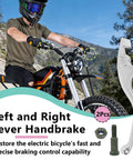 Left And Right Hand Brake Levers For Tuttio Soleil01 E Bike Aluminum Dirt Bike Levers With Folding Axle Mechanism