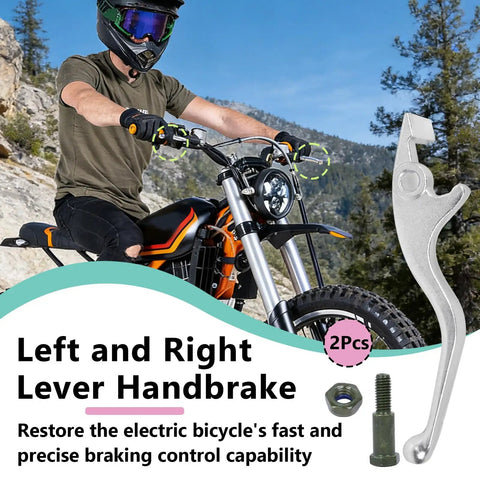Left And Right Hand Brake Levers For Tuttio Soleil01 E Bike Aluminum Dirt Bike Levers With Folding Axle Mechanism