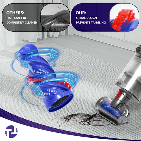 Mini Motorized Vacuum Brush Head For Dyson V7 V8 V10 V11 V15 Cordless Cleaners Totally Great For Pet Hair Removal on carpet
