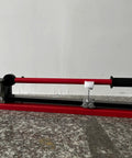 Side view of a DIN Rail Cutter Tool With Guide And 50cm Length Stop For Clean Deburr Free Cuts On 35x7.5x1mm Rails Fast Accurate
