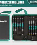 10 Piece Magnetic Precision Screwdriver Set For Eyeglasses Watches Phones Laptops And Computers With Phillips Slotted Torx And Star Bits