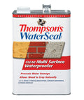 Clear Multi Surface Waterproofer Stain For Outdoor Wood Concrete Brick And More Waterproof Sealant Finish That Hides Grains 1 Gallon