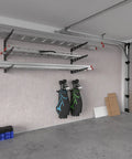 Wall Mounted Golf Bag Rack For Any Bag Or Travel Case Easy Install Storage Organizer For Garage Or Shed Keeps Clubs Upright