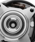 Close-up view of 2 Pack Front Wheel Bearing Hub Assembly For Ford F-150 2015 2016 2017 2.7L 3.5L 5.0L Engines With ABS 6 Lug