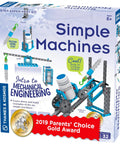Hands On Simple Machines Kit Build 26 Models To Explore Levers Pulleys Wheels And Axles Inclined Planes Screws Wedges And Mechanical Physics Basics With Real World Experiments For Curious Builders, product box with award