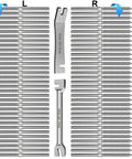 Marine Grade Stainless Steel T316 Right And Left Handed Swage Lag Screws For Wood Posts 1 8 Inch Steel Cable Railing Kit with wrench