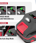 20V Cordless Compact Impact Wrench Kit with 1/2 Inch And 1/4 Inch Chucks showcasing speed controls and brake auto stop mode