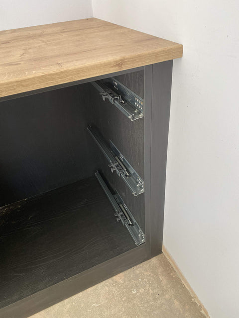 Pro Grade Scribe Jig Installers Set For Woodworking And Carpentry Makes Cabinet Fillers Toe Kicks and Ceiling Scribes in cabinet