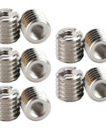 Top 10Pc Reducing Nut Thread Insert Kit Made From Durable 303 Stainless Steel Fix Stripped Holes Like A Pro In Cars And Machinery With Strong M4x0.7 Female By M8x1.25 Male Fit For Any Heavy Duty Repair Job Right Now. 10pc 303 stainless steel M4x0.7 female to M8x1.25 male thread inserts