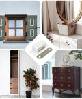 12 Pack Plastic Cabinet Magnetic Heavy Duty Door Catches With Screws for kitchen bathroom cupboard wardrobe closet doors