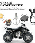 Ignition CDI Box Kit With Spark Plug Starter Solenoid Relay Plug And Play For Arctic Cat Quad 300 2X4 4X4 1998 To 2005