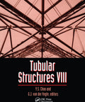 The No Nonsense Guide To Mastering Tubular Structures Eight Rock Solid Engineering Handbook For Civil And Mechanical Pros Frame Analysis Joint Behavior And Load Testing book cover featuring tubular steel construction.