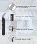 Vinyl Siding Removal Tool 7 Inch Heavy Duty Steel Hand Tool For House Siding Installation And Repair Durable Steel Construction