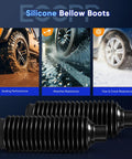 Two Pack Tie Rod Boot Kit For Toyota 4Runner 1996 2002 And Tacoma 1995 2004 Anti Dust Dirt Shield Keeps Steering Rack Clean