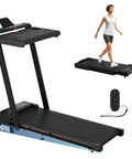4 In 1 Foldable Walking Pad Treadmill with Incline and remote control