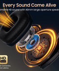 Trucker Bluetooth Headset With Dual Noise Canceling Microphone And Mute Button Features 55 Hour Battery Life For Truck Drivers