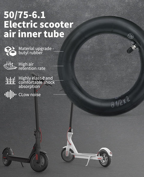 Thicker 8.5x2 Scooter Inner Tube Replacement For 8.5 Inch Wheels Fits Xiaomi M365 Gotrax Gxl V2 And Other Popular Scooters