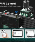 WiFi connected Beefy 3060 Evo Max CNC Router With All Metal XYZ Axis And Dual Steel Linear Guides, 800W Trimmer Router