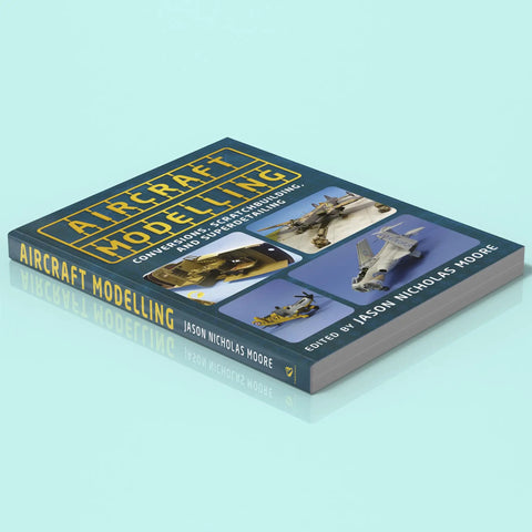 Cover of 'Conversions and Scratchbuilding Masterclass for Aircraft Modeling' showing aircraft models