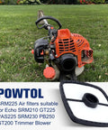 Echo SRM 225 Air Filter Replacement Fits Echo PAS 225 PB 250 PB 250LN GT 225 SRM 230 SRM 210 ES 250 Weedeater Blower display