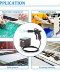 High Voltage Ionizing Air Gun Upgraded 7KV Handheld Anti Static Ionizer For Electronics Assembly And PCB Workstations application use