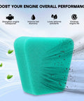 Green air filter from Air Filter Fuel Line Primer Bulb Spark Plug Tune Up Kit For 42cc Poulan Craftsman Chainsaws