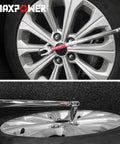 15 Inch Breaker Bar With 1/2 Inch Drive And 3/8 Inch Drive Flex Handle For Heavy Duty Use loosening car wheel lug nut