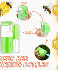 Beekeeping Queen Bee Marker Kit With 1 Marking Bottle And 4 Color Pens For Tracking Bees In The Hive, easy-to-use marking tool.