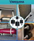 Heavy Duty M8 Anti Vibration Rubber Isolator Mounts 30x30mm 4 Pack Cylindrical Vibration Dampers installations
