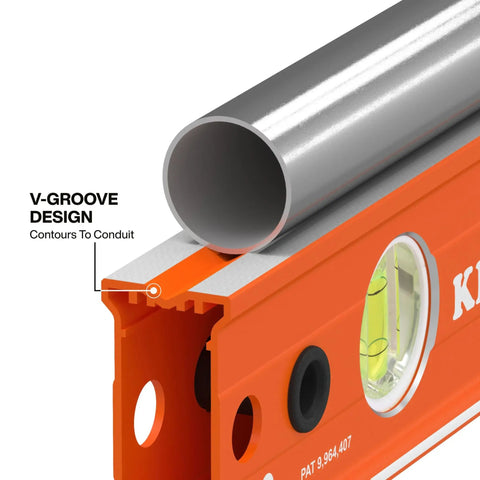 Knockout 3 Piece Level Set With 8 Inch Torpedo And 24 48 Inch Box Levels Featuring Rare Earth Magnets Strong Grip Aluminum Frame High Vis Vials V Groove Design For Serious Diy And Tradesman Jobs