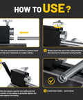 Instruction guide for Heavy Duty Bead Roller Tool For Tube And Pipe Beading, Pro Grade Tubing Beader Roller Forming Tool