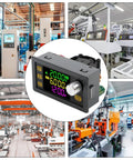 Beefy 120W Adjustable DC-DC Converter With LCD Display, Step Up/Down Power Regulator for CNC and Solar in industrial setting