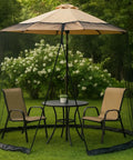Double Sided Mosquito Netting For 7.5 To 10 Ft Patio Umbrella And Gazebo Easy Installation Weatherproof Black Canopy Net Fits