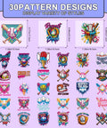 DTF Transfers Ready To Press 30 Sheets Ice Cream Drip Baseball Iron On Patches For T Shirts Funny Sports Heat Transfer Decals