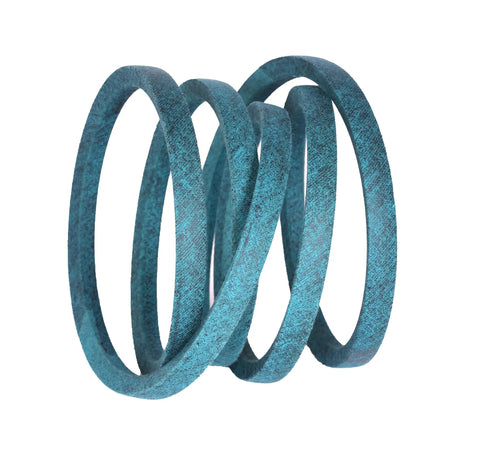 Half Inch Wide Lawn Mower Deck V Belt Sixty Two And A Half Inch Long Aramid Cord Replacement for Ariens Gravely John Deere M112006 M84223
