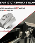 3/8-16 Thread T Slot Nut for Tacoma Tundra bed rails and deck track, stainless steel tie down accessory