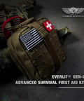 Upgraded Survival First Aid Kit With 1000D Nylon EMT Pouch Tactical Trauma Kit For Outdoor Camping Hiking Hunting All In One