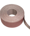Roll of Ready-To-Cut 150 Grit Sandpaper Strips For Drum Sanders, 3 Inch Wide, Aluminum Oxide, Cloth Backed, Resin Bond, Premarked