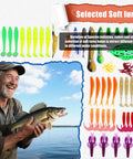 130Piece Pro Fishing Lures Kit With Tackle Box For Bass Anglers Includes Crankbaits Spinnerbaits Soft Plastics Topwater Lures Jigs Spoons