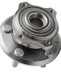 Front view of AWD Front And Rear Wheel Hub Bearings Replacement Kit For Chrysler 300 Magnum Charger Ready To Install 4 Piece Set